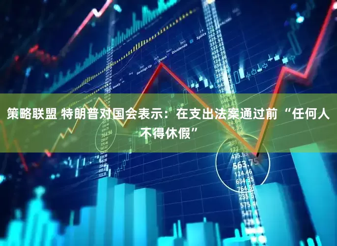 策略联盟 特朗普对国会表示：在支出法案通过前 “任何人不得休假”